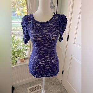 Bebe lace blouse